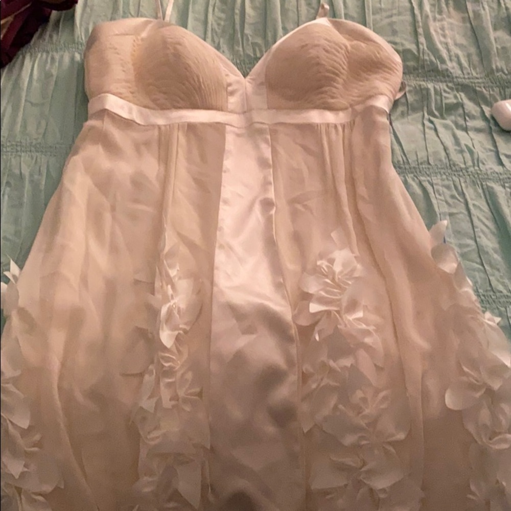 Sue Wong white dress